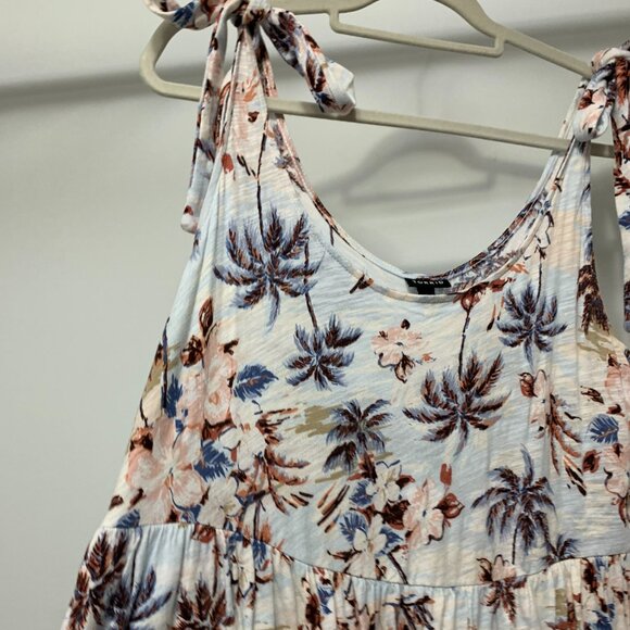 COPY - Torrid Mini Cotton Tropical Print Dress Size 2 - Picture 5 of 7